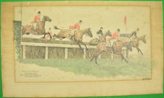 "Paul Brown 'The First Fence Pink Coat Cup' West Hills, L.I. Race Meeting" 1926