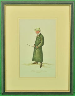 Arthur Coventry 1884 Jockey Watercolour