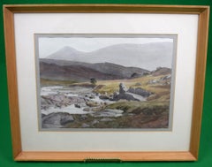 "Hills, Garve, Scotland" c1934 Watercolour By Cedric Kennedy (1898-1968)