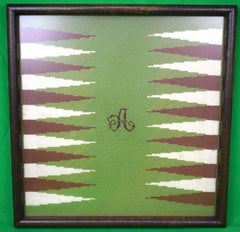 Tavola da Backgammon ricamata a mano