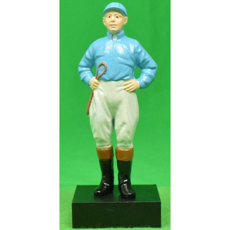 "The "21" Club Jockey Paperweight" - Art by Unknown