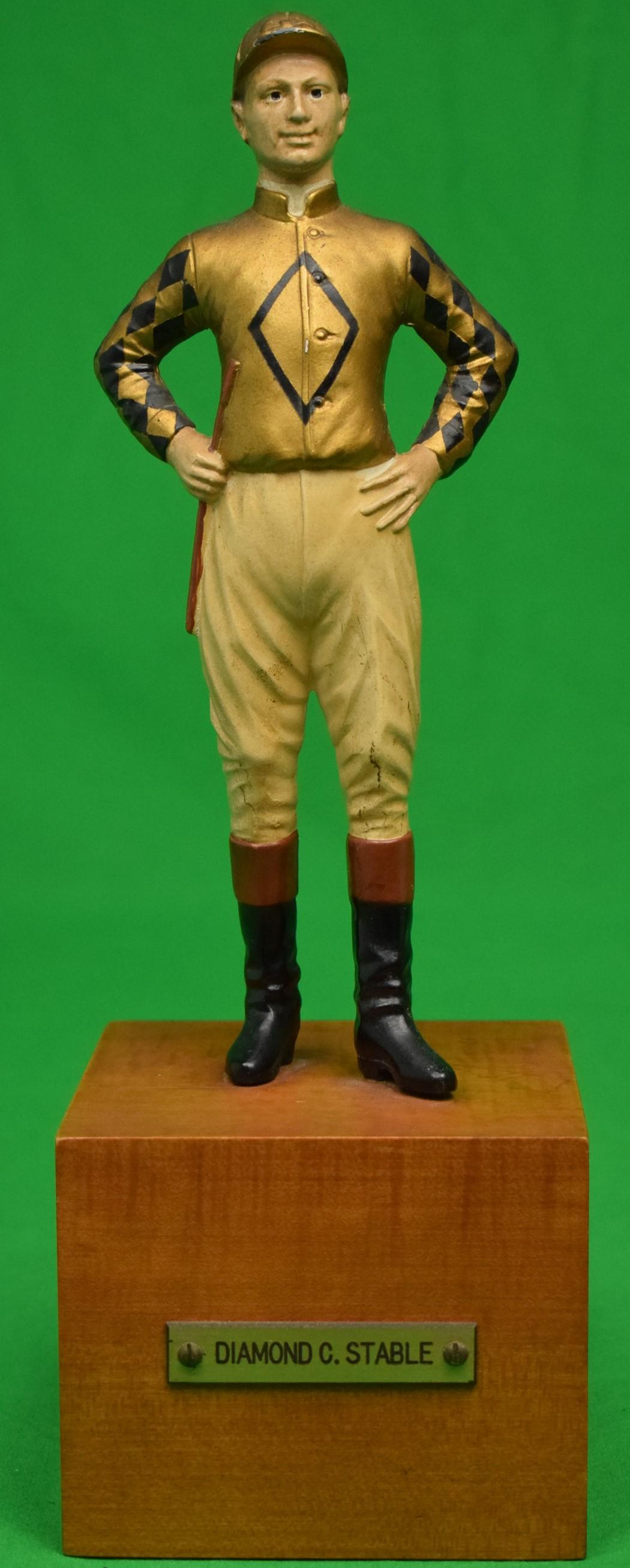 Diamond C. Stable Jockey Bookend - Art by Unknown