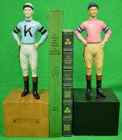 Vintage "21" Club Jockey Bookends