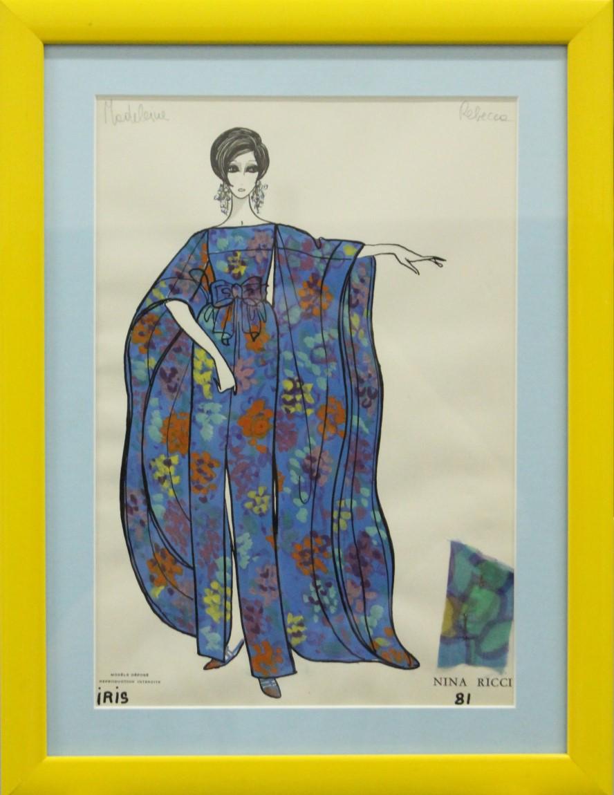 Nina Ricci 'Iris' 81 - Art by Unknown