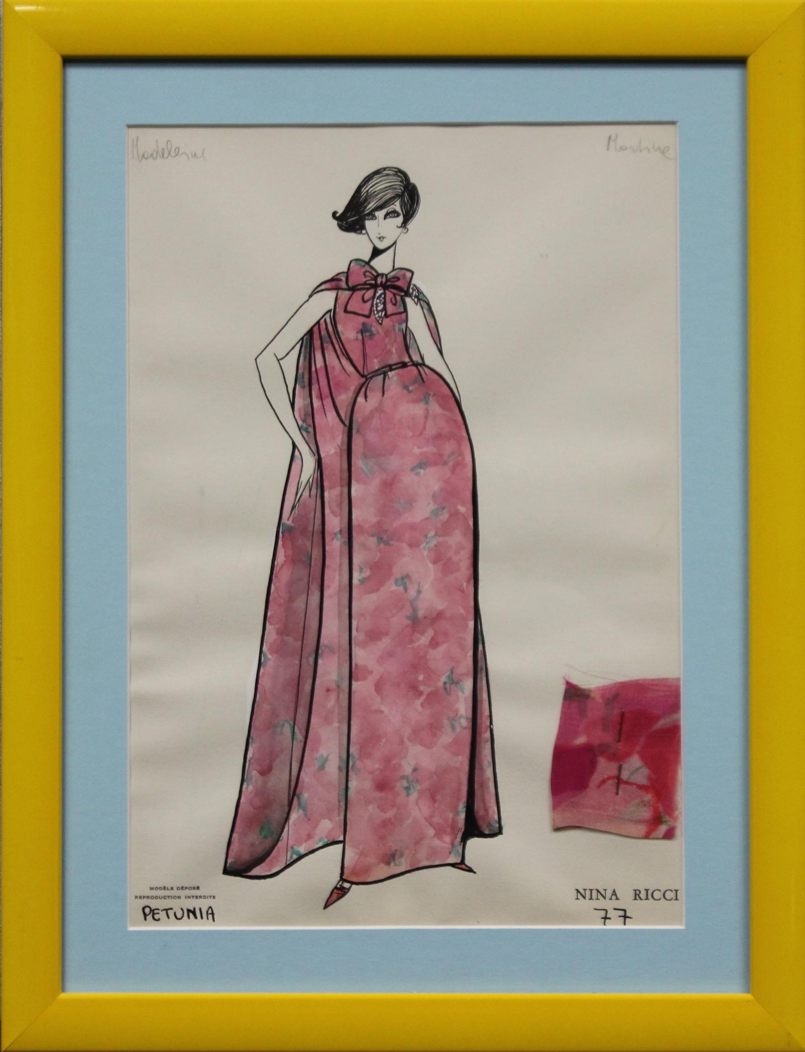 Nina Ricci 'Petunia' 77 - Art by Unknown