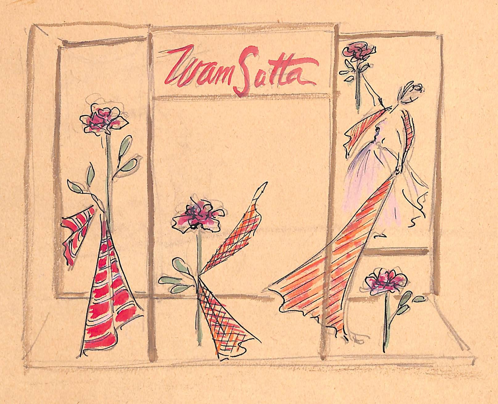 Art Sz : 11 3/4 "H x 17 "W

Œuvre d'art recto-verso