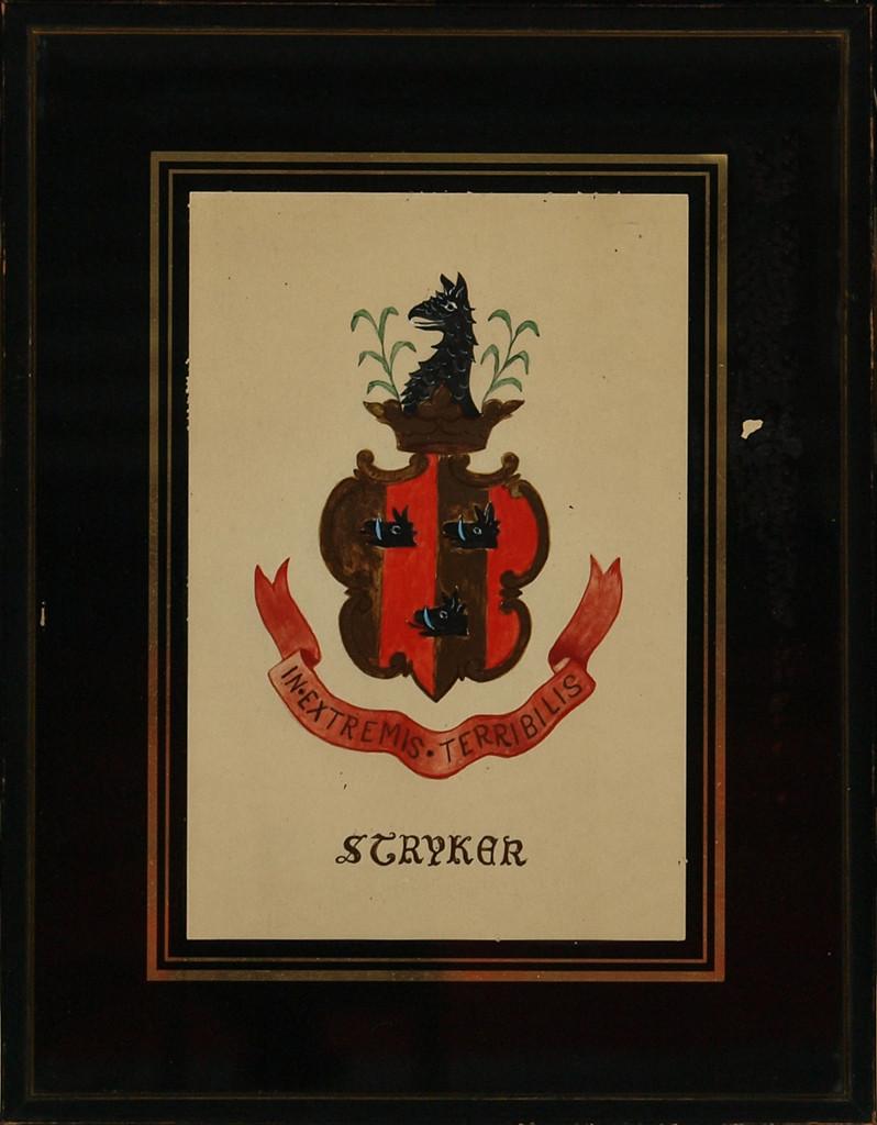 "Stryker Family Coat-of-Arms" - Art by Unknown