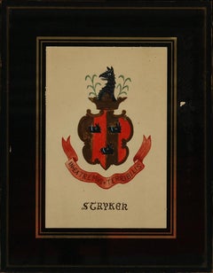 Vintage "Stryker Family Coat-of-Arms"