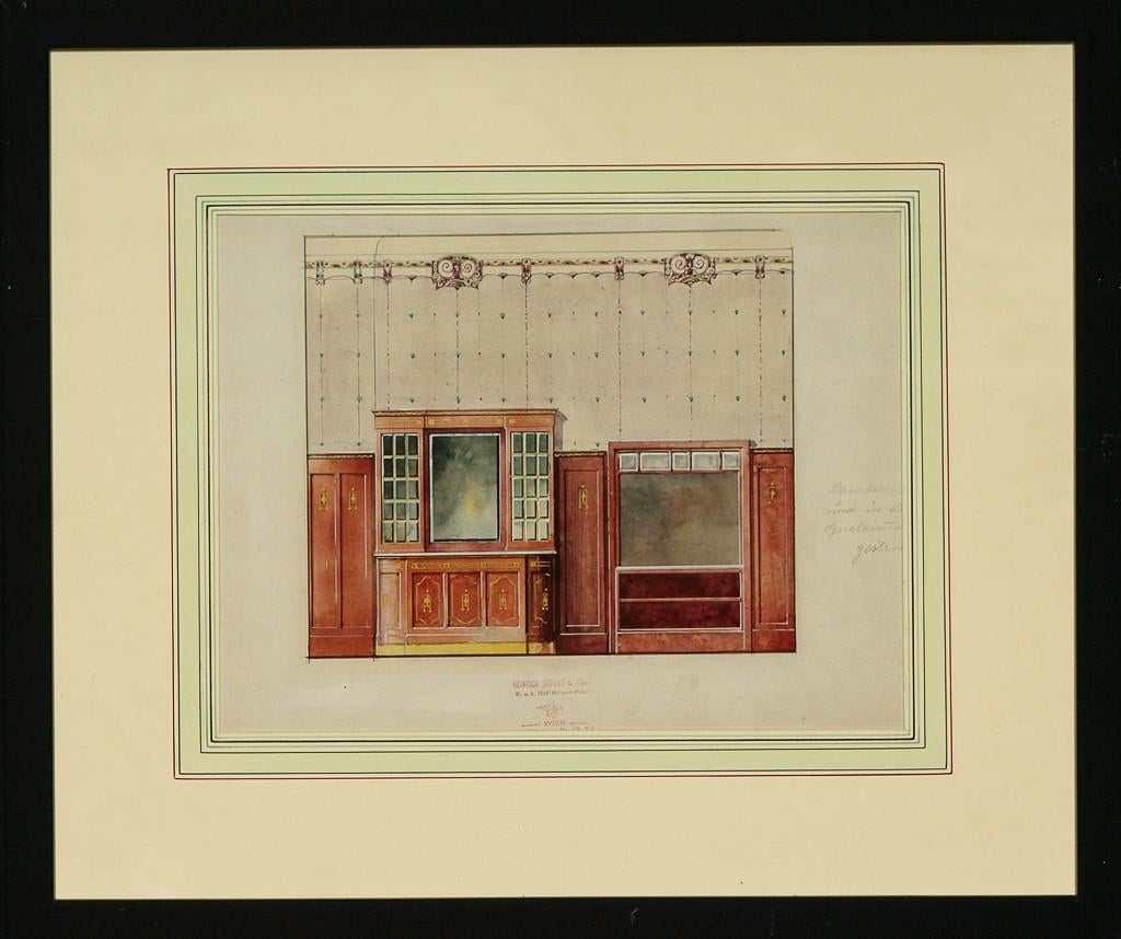 "Interior Cabinet Rendering"  - Art by Unknown