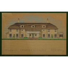 Architektonisches Pastell „Johanson Residence“ 