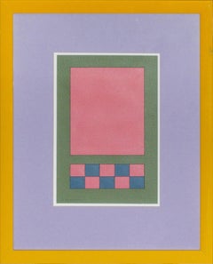 "Geometric Blocks" by Fairfield Gordon Coogan (b.1925-) of York, ME.