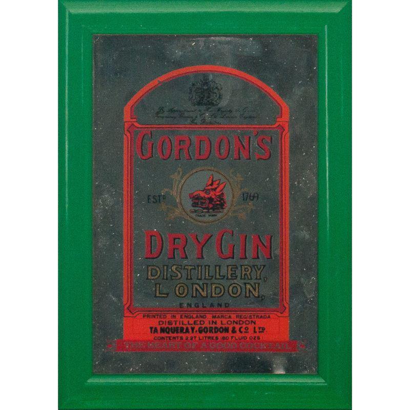 "Gordon's Dry Gin Advert Mirror" - Art by Unknown