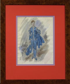 Vintage "Miss Parlow [as] The Blue Boy Act II Of Landscape w/ Figures" by Cecil Beaton
