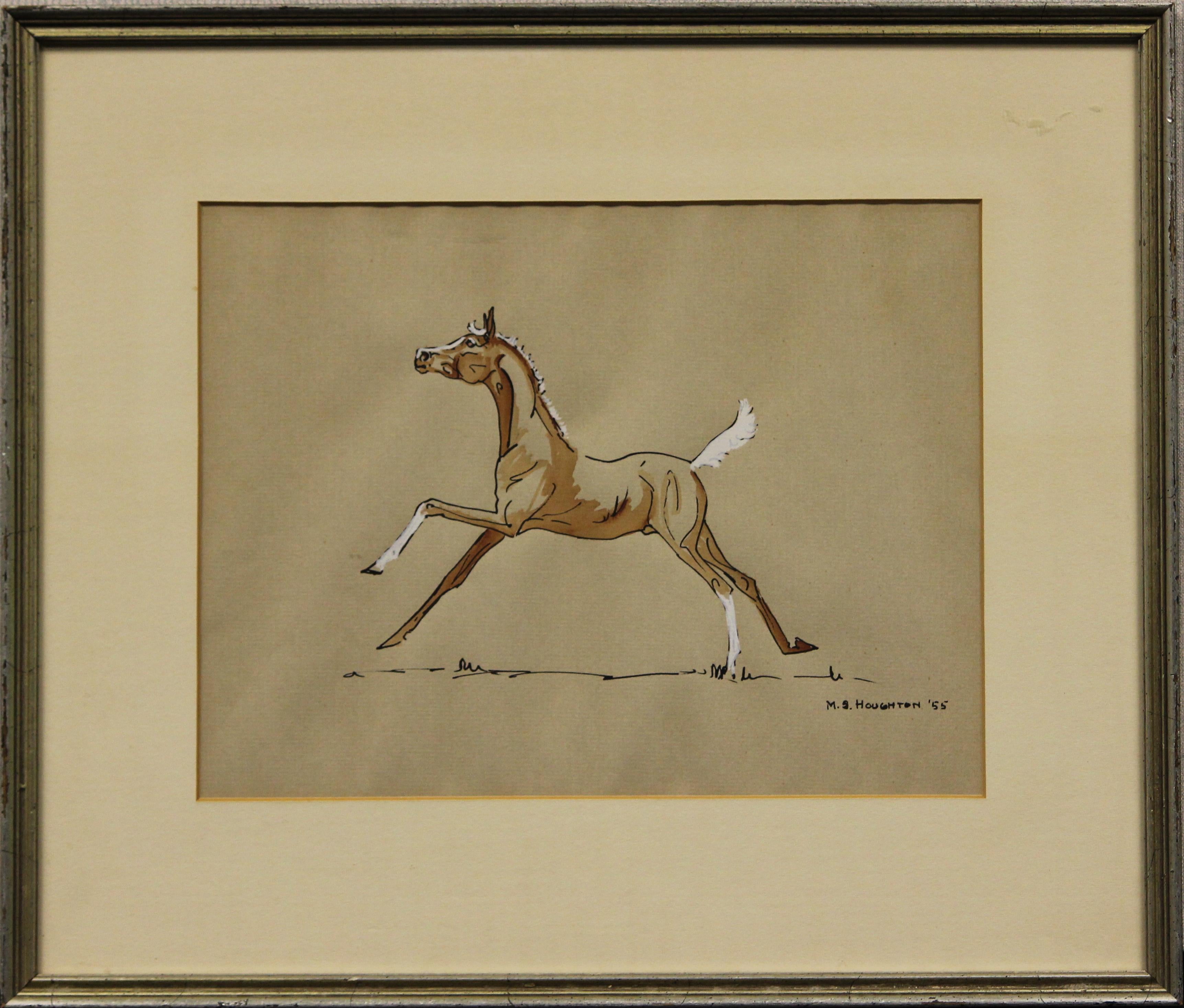 Playful Colt - Art by M.S. Houghton
