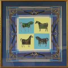 „Framed Equestrian Scarf“