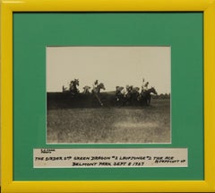 Photo encadrée Steeplechase B&W Belmont Park 1927