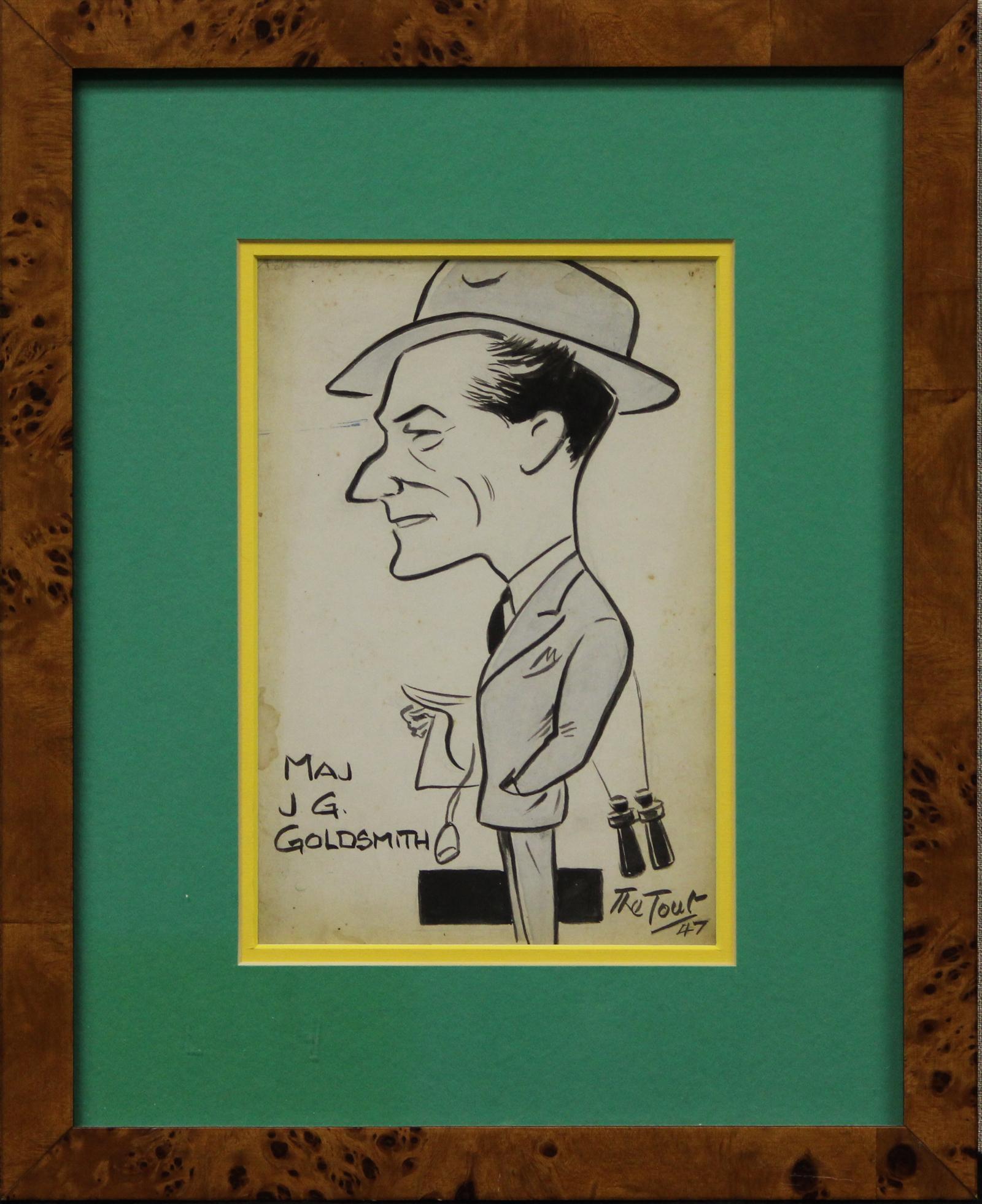 Major J.G. Goldschmied – Art von Peter Buchanan aka The Tout 