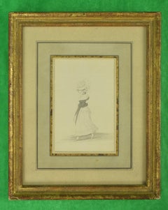 Paul Sandby, R.A. Estudio de una Dama a la Moda