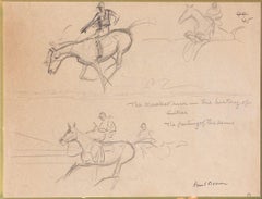 'The Cruelest Luck In The History Of Aintree: The Parting Of The Reins' Pencil D