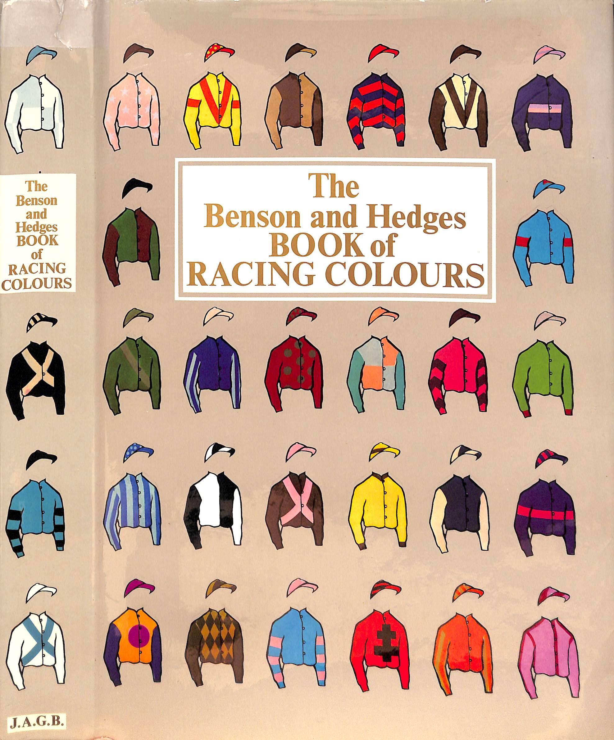 "The Benson And Hedges Book Of Racing Colours" 1973 - Art by Unknown