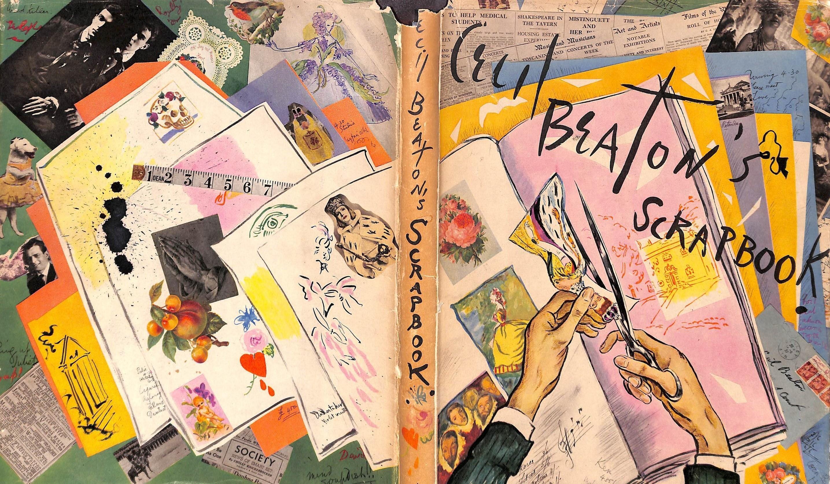 Cecil Beaton, Cecil

[135] pp.

Charles Scribner's Sons

1937

11 1/2" x 9 1/4"

con carta da parati Sanderson con boccioli di rose floreali e carte finali

Sugli scaffali di Ashcombe, ora ho più di cinquanta diari e album di ritagli, memorie di