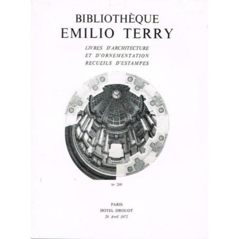 "Bibliotheque Emilio Terry" 1972 - Art by Unknown