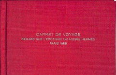 "Carnet De Voyage Regard Sur L'Exotisme Du Musee Hermes Paris" 1988