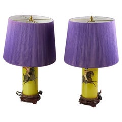 Par x 2 Lámparas Figura Miitary Procedencia: Colección Susie Hilfiger