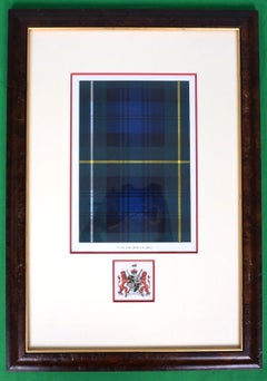 Der Clan Campbell Of Argyll IV Gerahmte Tartan/Wappen Herkunft: Die Susie