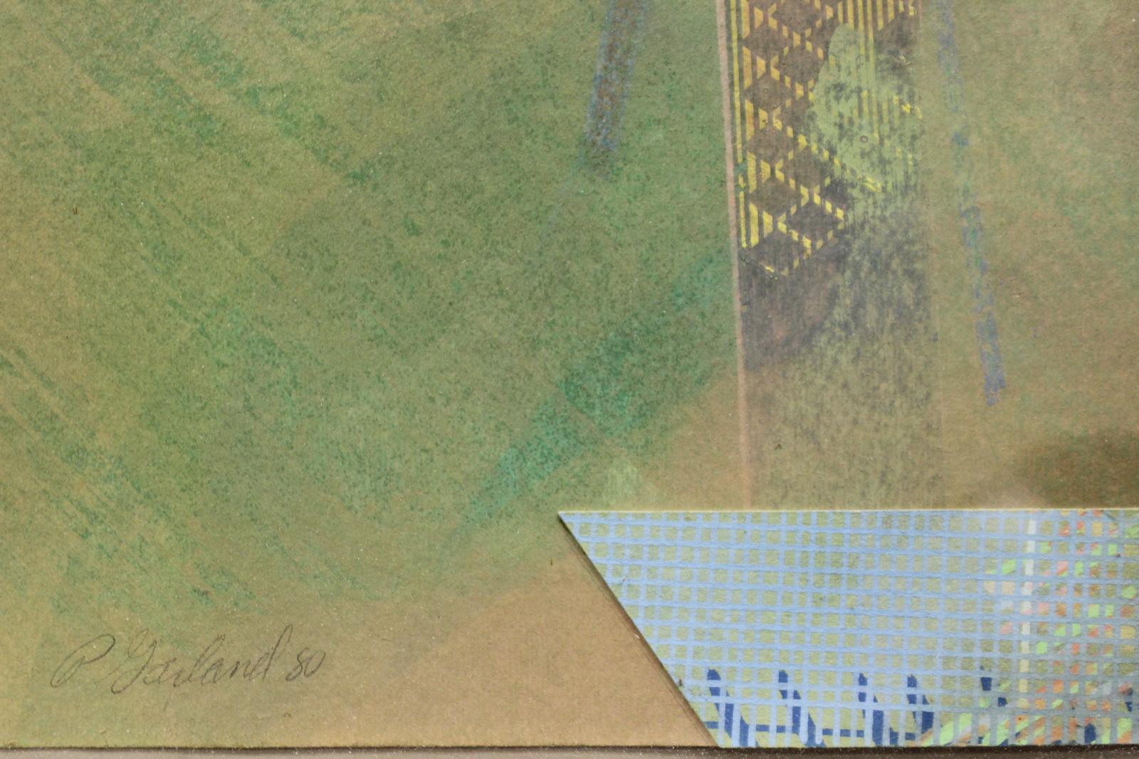 Abstraktes Aquarell „Bevor jetzt“ von Paul Garland im Angebot 5