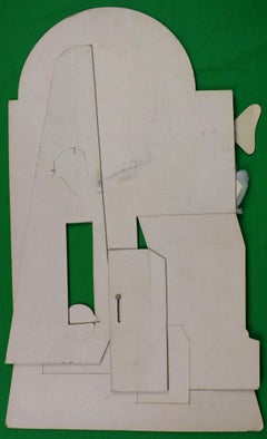 Panneau d'affichage « Lanvin » Paris Traveler Arpege/ My Sin des années 1950 avec caniche blanche