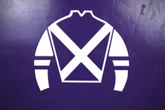 "Racing Stable Owner's Silkscreen Stable Sign"