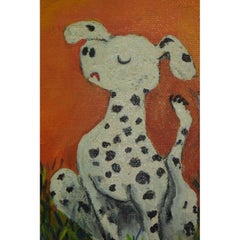 Dalmatians Oil on Canvas