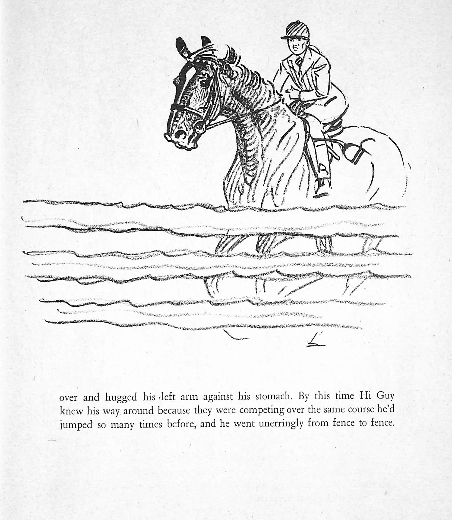 Original 1944 Pencil Drawing From Hi, Guy! The Cinderella Horse By Paul Brown 6 For Sale 3
