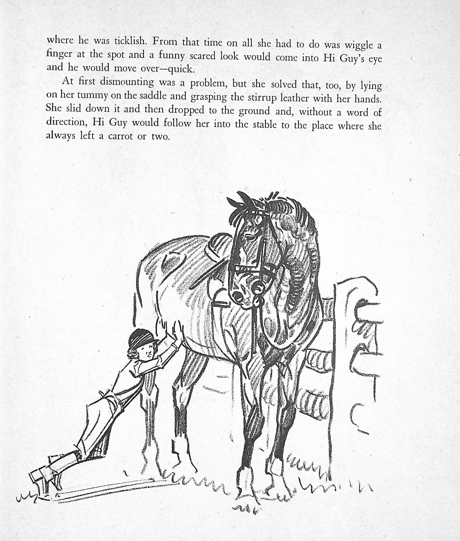 Original-Bleistiftzeichnung von 1944 aus Hi, Guy! Das Cinderella-Pferd von Paul Brown 26 im Angebot 3