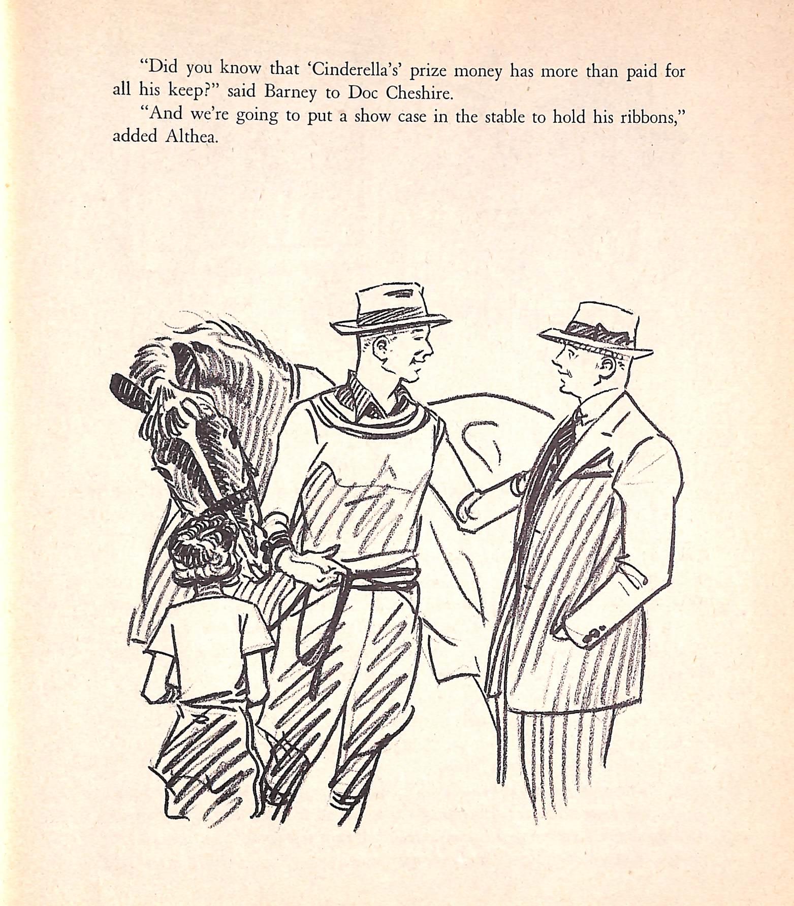 Original-Bleistiftzeichnung von 1944 aus Hi, Guy! Das Cinderella-Pferd von Paul Brown, 36 im Angebot 3