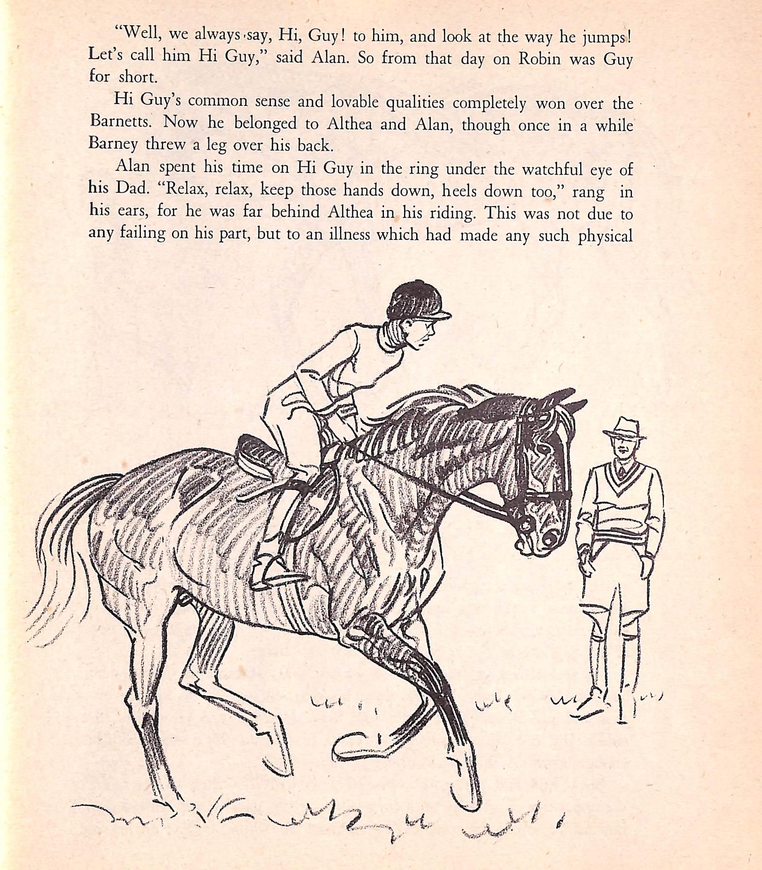 Original 1944 Pencil Drawing From Hi, Guy! The Cinderella Horse By Paul Brown 37 For Sale 3