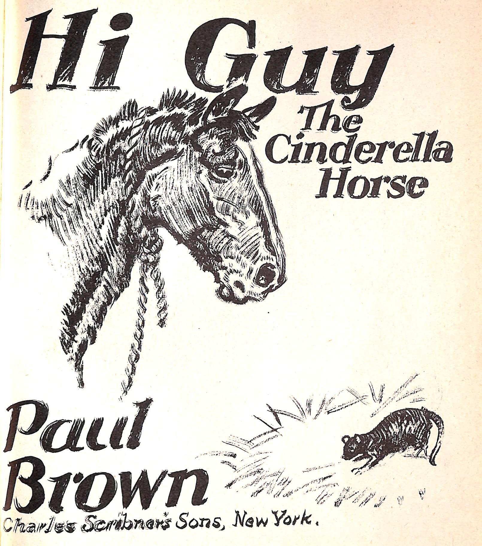 Disegno originale a matita del 1944 da Hi, Guy! Il Cavallo Cenerentolo di Paul Brown 39 in vendita 4