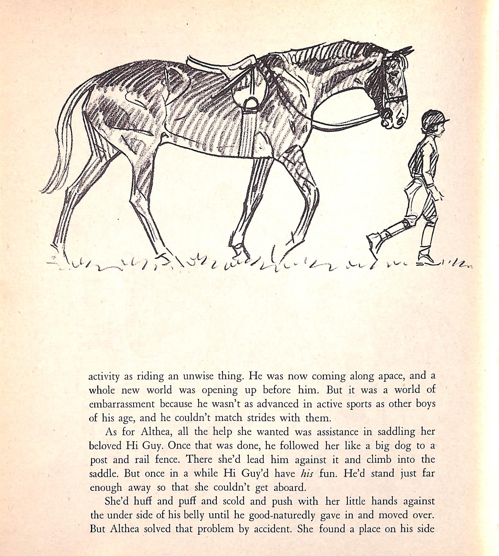 Original 1944 Pencil Drawing From Hi, Guy! The Cinderella Horse By Paul Brown 40 For Sale 3