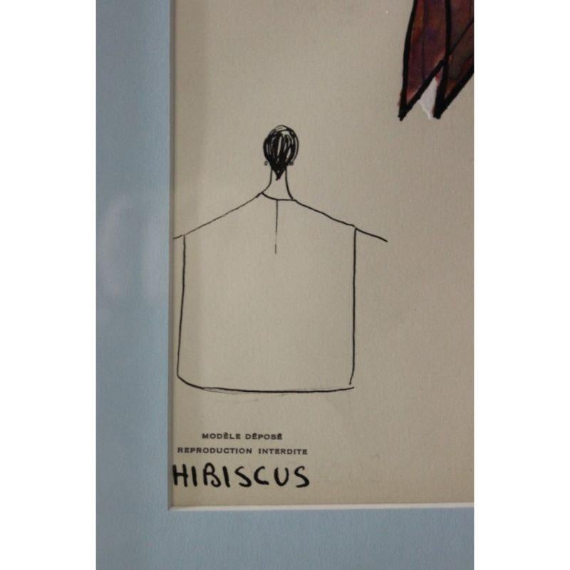 Nina Ricci 'Hibiscus' 71 For Sale 1