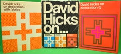 Retro "David Hicks On... Bathrooms, Decoration With Fabrics, And Decoration- 5" w/ DH 