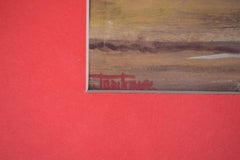 "Three Horse Photo Finish" Watercolor