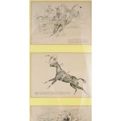 Virginia Gold Cup 1931/ Llangollen Farms & National Horse Show 1932 Triptych