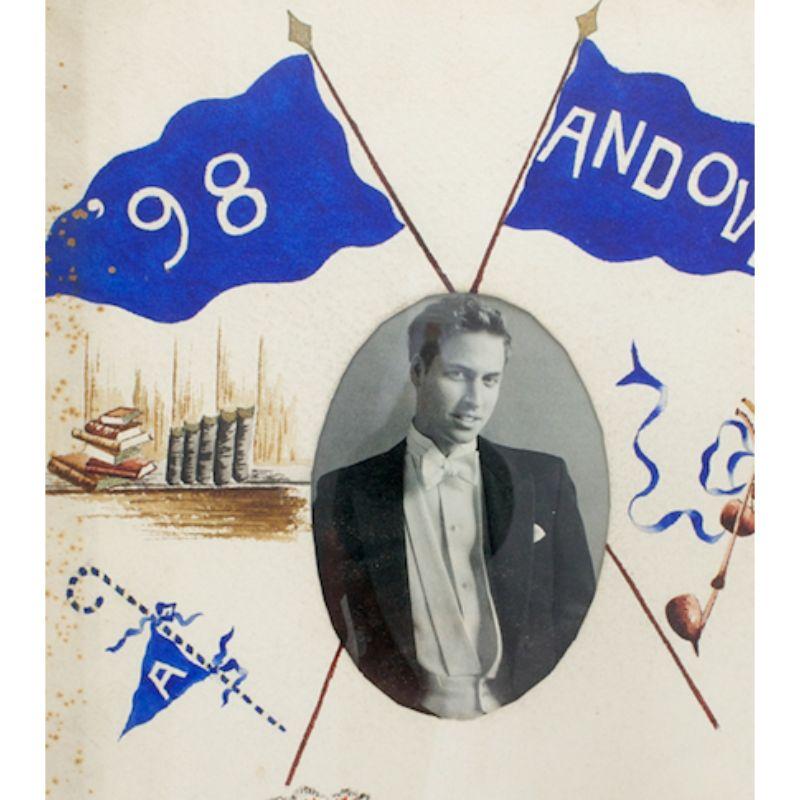 Striscione classico della Andover Prep School del 1898 circa

Completo di un ritratto del principe William Prince

Dimensioni dell'arte: 11 1/2 