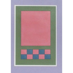 "Geometric Blocks" 1995 by Fairfield Gordon Coogan (1925-2024) of York, ME.