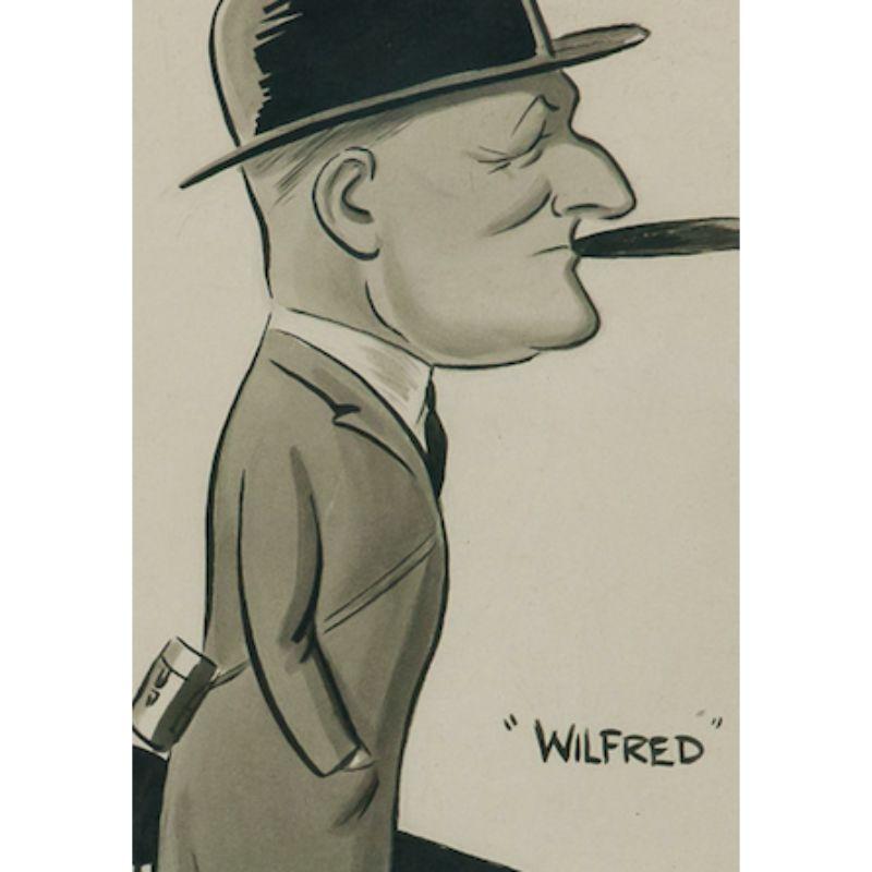 Classica caricatura del manto erboso di uno di loro, Mr Wilfred Johnstone, Clerk of the Course di Sandown Park 1936

Dimensioni dell'arte: 10 1/2
