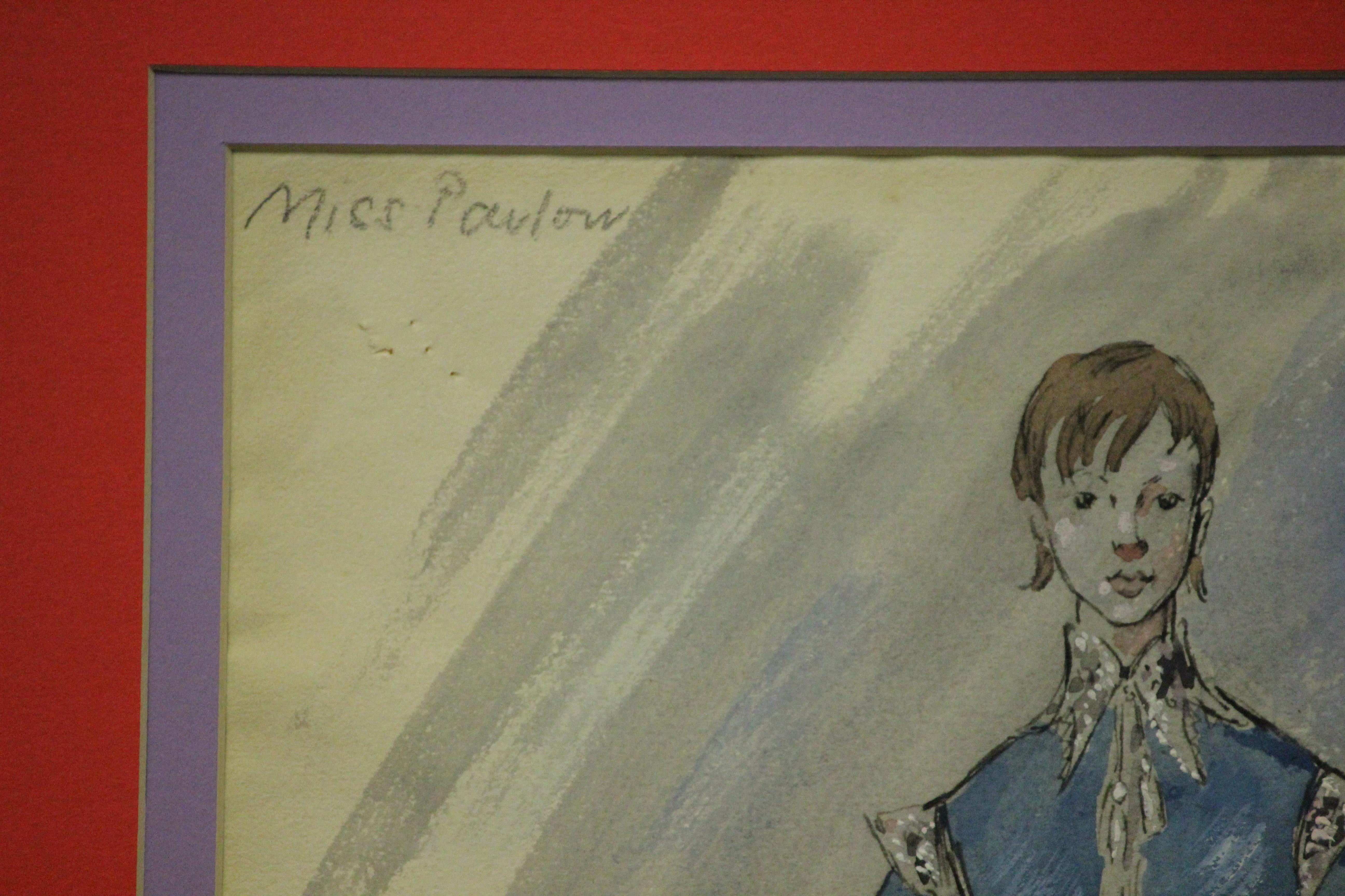„Miss Parlow [as] Der blaue Junge Act II von Landschaft mit Figuren“ von Cecil Beaton im Angebot 2