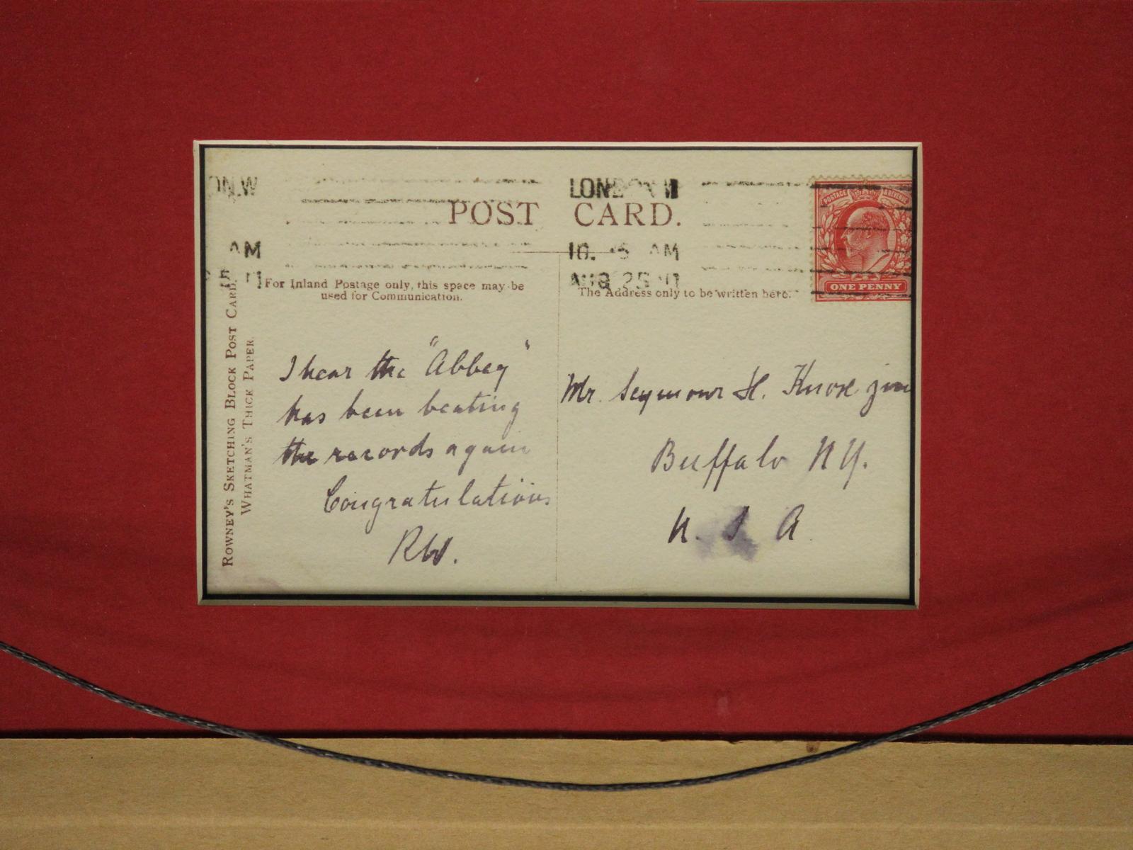 FIve c1910er Stift- und Tinte-Postkartenzeichnungen im Angebot 10