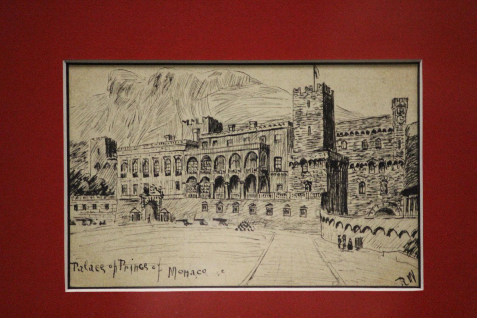 5 Postkartenstift- und Tinte-Zeichnungen aus Italien, ca. 1910er Jahre im Angebot 3