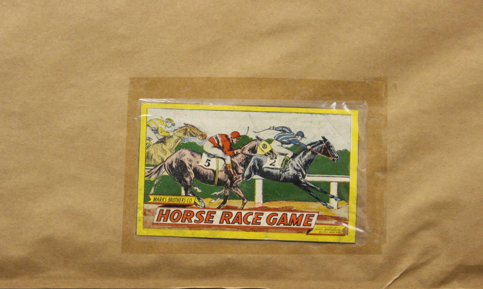 Belmont Park c1920s Horse Race Game Board Custom Framed For Sale 7